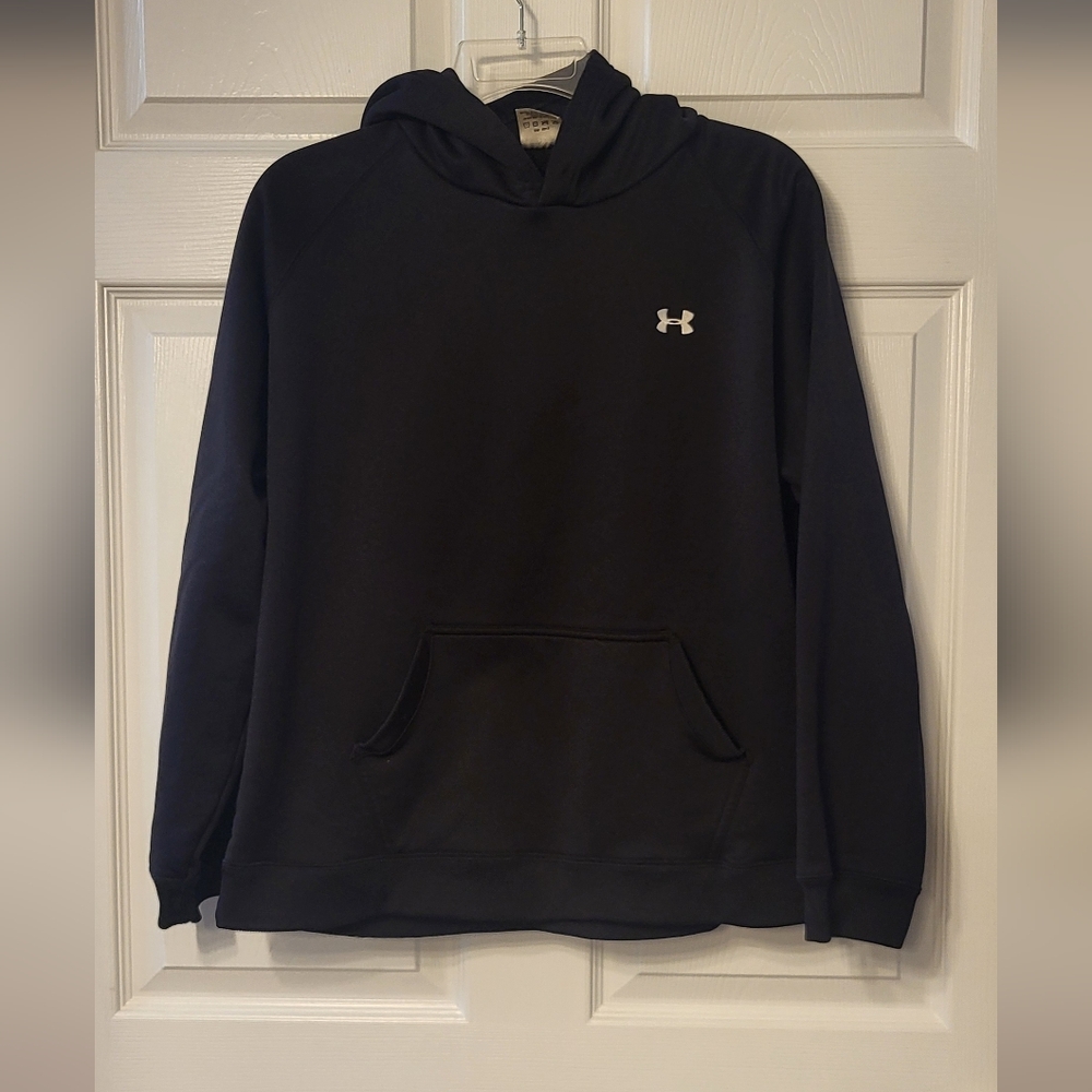 Under Armour Black XL Pull Over Sweatshirt Hoodie Size XL